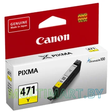 Картридж Canon CLI-471Y